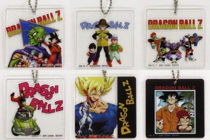 Dragon Ball Ichiban Kuji VS Omnibus BRAVE H Prize Clear Keychain Full 6-Piece Set - BANDAI SPIRITS - Length Approx. 65 mm (Pre-owned)