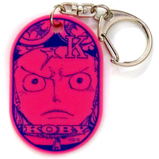 Koby Acrylic Initial Keychain A Set - One Piece 26th Anniversary (Approx. 6.5 x 4 cm) - Neutral Corporation