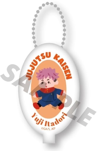 Yuji Itadori Rubber Coin Case - Jujutsu Kaisen (MAW) - PVC Approx. 80 mm. - Pre-owned, No. 01