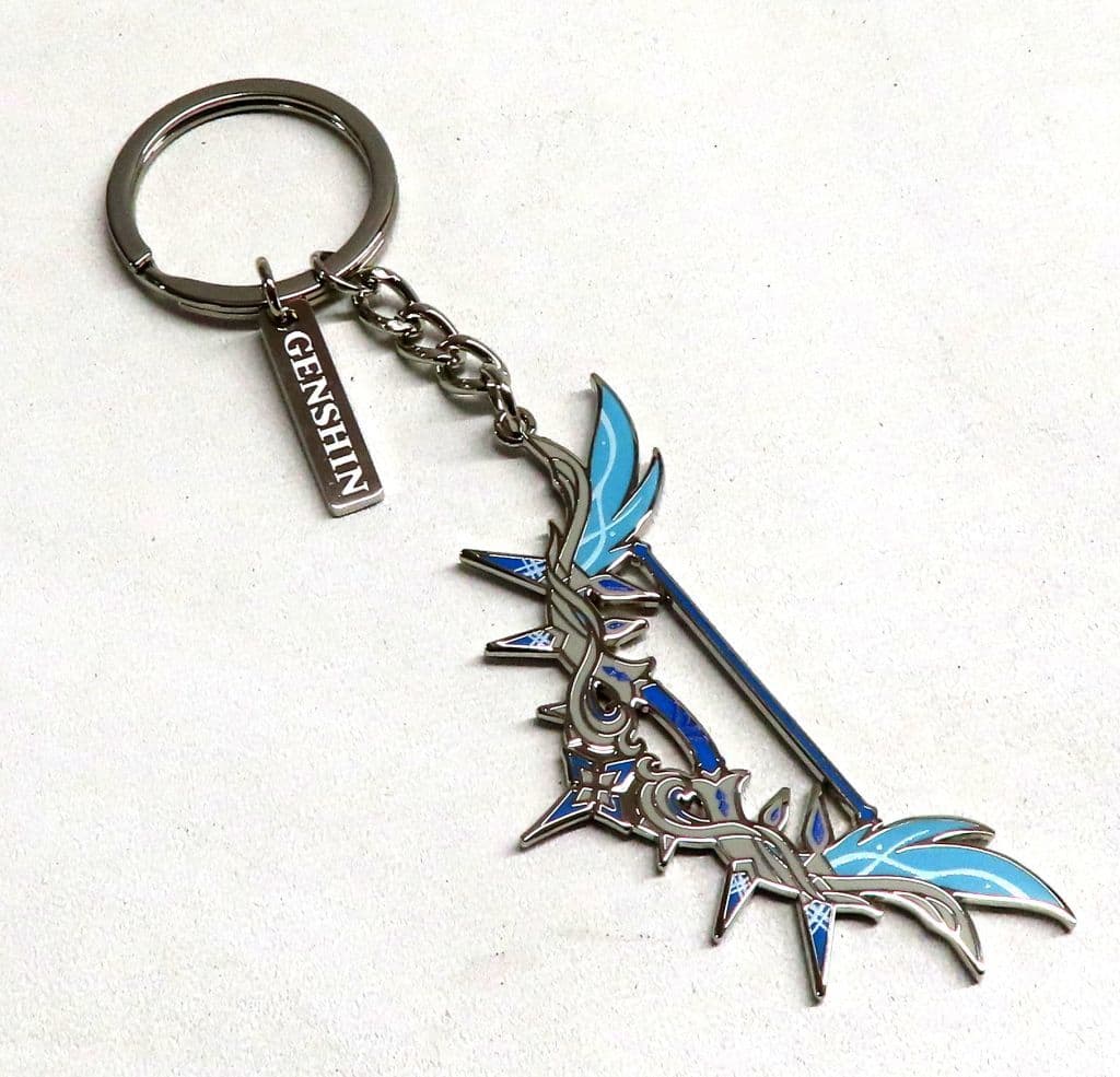 Genshin Impact Polar Star Weapon Metal Keychain