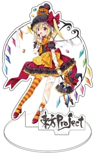 Flandre Scarlet (Halloween) Acrylic Figure Stand - Touhou Project - Cospa - Approx. 15cm (Pre-owned)