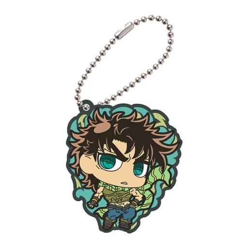 Joseph Joestar Rubber Mascot Keychain from JoJo's Bizarre Adventure Rubber Mascot Collection 01 by Bandai
