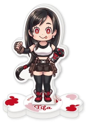Tifa Lockhart FINAL FANTASY VII EVER CRISIS x Peko & Poko Mini Acrylic Stand