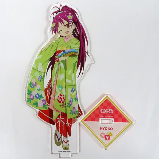 Kyoko Sakura Big Acrylic Stand - Puella Magi Madoka Magica Movie Rebellion Aniplex Online Lottery B Prize (Approx. 200 mm)
