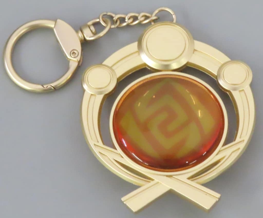 Genshin Impact FES 2023 Inazuma Geo God's Eye Keychain