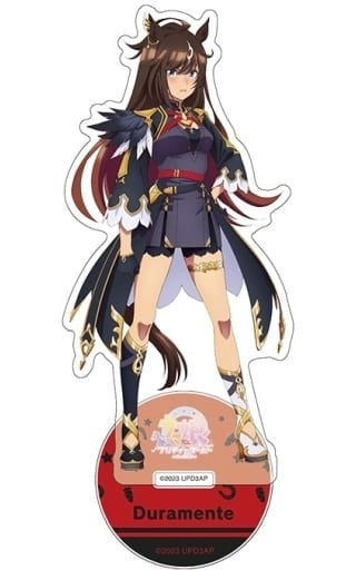 Duramente Acrylic Stand Figure (Penguin Parade) — Umamusume Pretty Derby Season 3 Official Art, 160mm Pre-owned