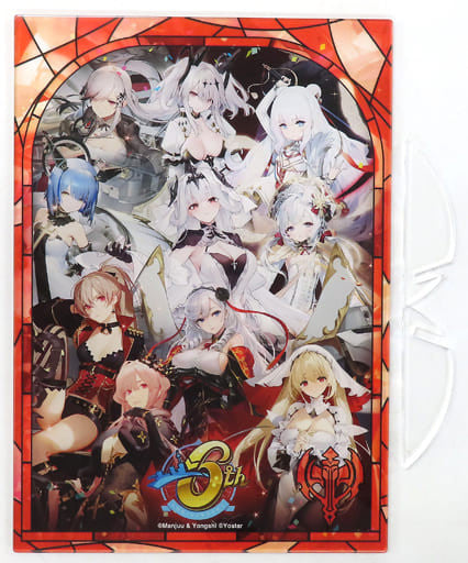 Azur Lane 6th Anniversary Acrylic Plate, No. 010