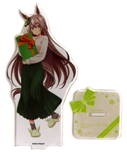 Satono Diamond Acrylic Figure Stand Christmas Gift Ver. - Umamusume Pretty Derby Season 3 POP UP SHOP in Marui (Chugai Kogyo, ~15cm)