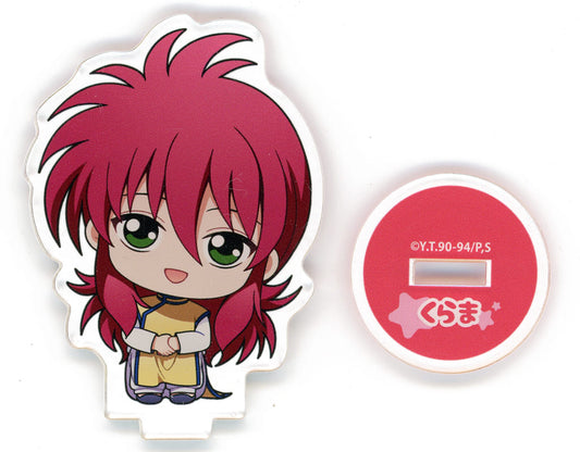 Kurama Acrylic Figure - Yu Yu Hakusho POP UP SHOP in HANDS "Yoiko-chan" Acrylic Figure (Approx. 60 mm) - Caravan