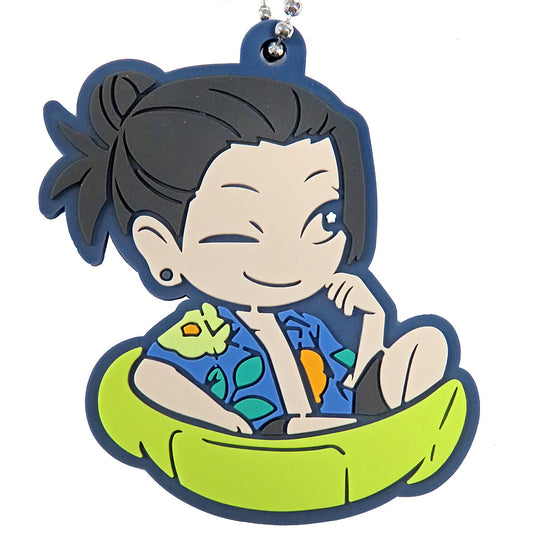 Suguru Geto Rubber Mascot Keychain - Jujutsu Kaisen (Ball Chain, Length Approx. 54 mm) - Stand Stones (Pre-owned)