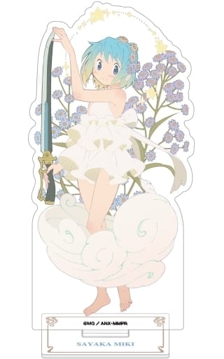 Sayaka Miki (Flower) Acrylic Stand - Puella Magi Madoka Magica - Movic - Height Approx. 19 cm
