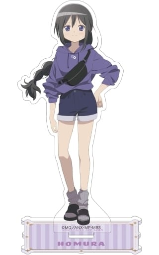 Homura Akemi Acrylic Stand - Puella Magi Madoka Magica - Movic - Height Approx. 19 cm (Pre-owned)