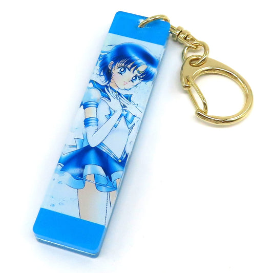Eternal Sailor Mercury Store Original Acrylic Stick Keychain - New Edition Cover Ver. (Pre-owned) - Sailor Moon
