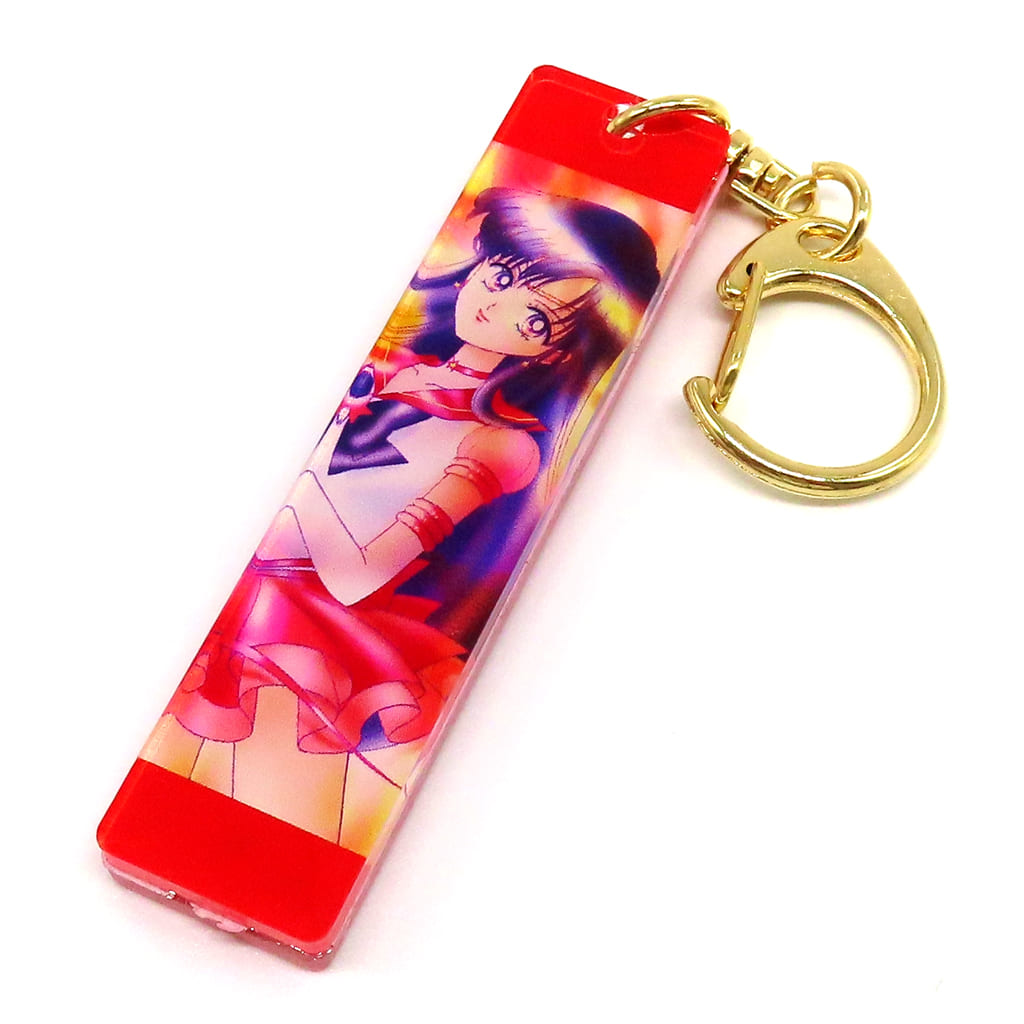 Eternal Sailor Mars Acrylic Stick Keychain - Sailor Moon Store Original New Edition Cover Ver. (Pre-owned)