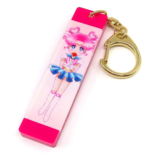 Sailor Chibichibi Moon Acrylic Stick Keyholder New Cover Ver. - Sailor Moon Store Original (Pre-owned)
