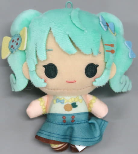 Hatsune Miku Choco Mint Mascot Keychain - Minna no Kuji Hatsune Miku Memorial Collection C Prize (Furyu) - 12cm Pre-owned