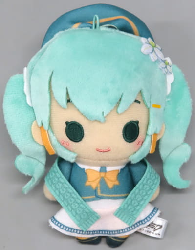 Hatsune Miku Lily Mascot Keychain - Minna no Kuji Memorial Collection C Prize (Furyu, Length Approx. 120 mm)