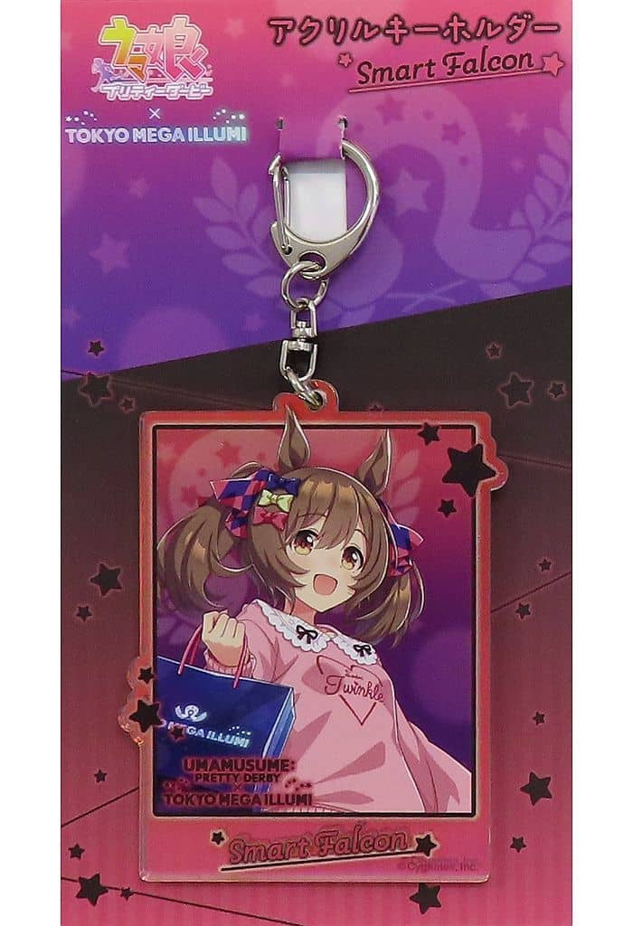 Smart Falcon Acrylic Keyholder - Umamusume: Pretty Derby × Tokyo Mega Illumi (Movic, Approx. 62.5×80mm) - Pre-owned