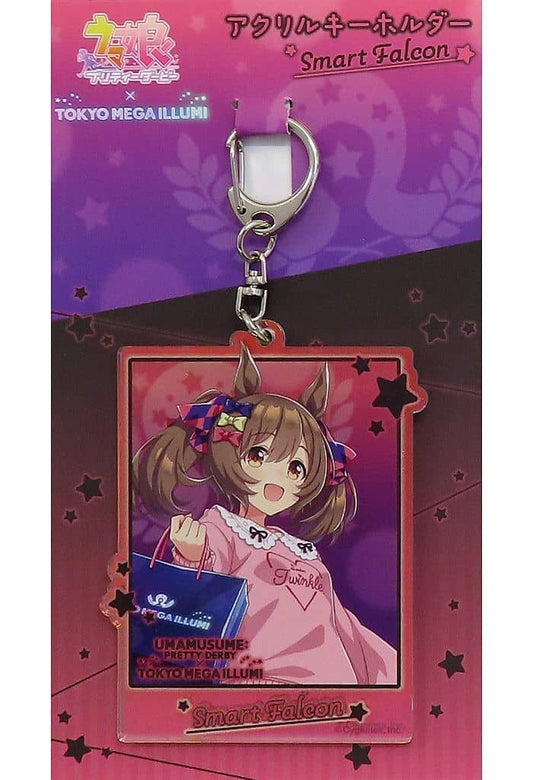 Smart Falcon Acrylic Keyholder - Umamusume: Pretty Derby × Tokyo Mega Illumi (Movic, Approx. 62.5×80mm) - Pre-owned