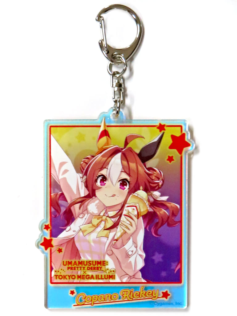 Copano Rickey Acrylic Keychain - Umamusume Pretty Derby × Tokyo Mega Illumination (Movic) 62.5×80mm - Pre-owned
