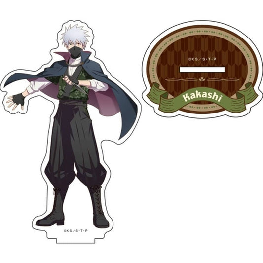 Kakashi Hatake Big Acrylic Stand - Naruto Shippuden - Medicom Entertainment - Approx. 145 mm (Pre-owned)