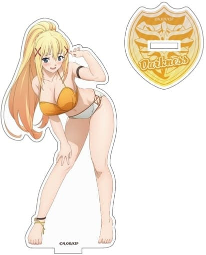 KonoSuba 3 Darkness Swimsuit Version Acrylic Stand