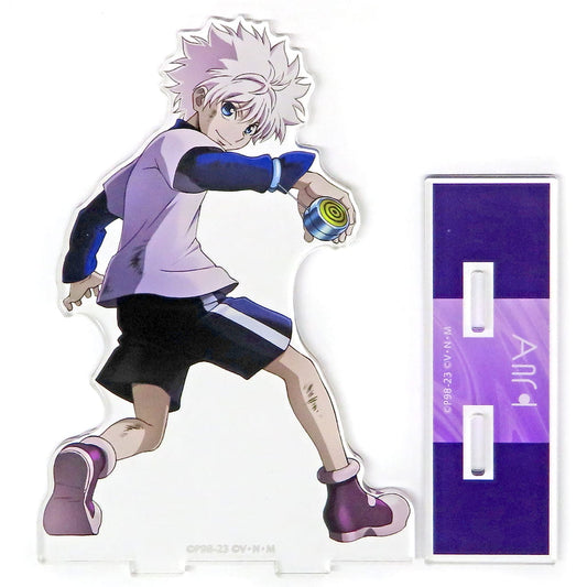 Killua Zoldyck BIG Acrylic Stand - HUNTER×HUNTER Animate Fair in 2023 Winter Arma Bianca - Pre-owned, Approx. 13.5 x 9 cm