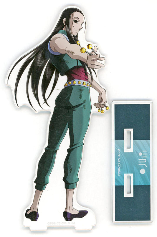 Illumi Zoldyck BIG Acrylic Stand - HUNTER×HUNTER Animate Fair in 2023 Winter (Arma Bianca) Approx. 17.2 x 8 cm - Pre-owned
