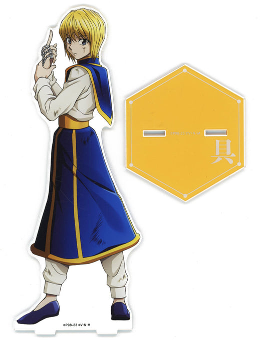 Kurapika Extra-Large Acrylic Stand "Fighting Back" Ver. - HUNTER×HUNTER Animate Fair in 2023 Winter - ARMA BIANCA (Approx. 22.9 x 9 cm) - Pre-owned