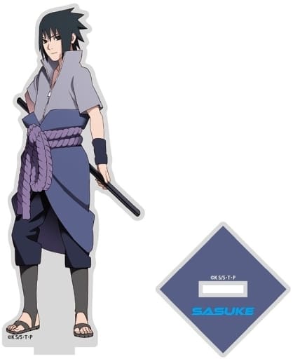 Sasuke Uchiha Acrylic Stand Ver.2.0 - Naruto Shippuden - COSPA Approx. 14 cm (Pre-owned)
