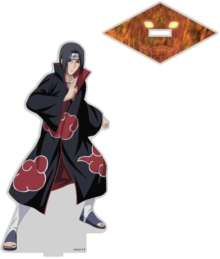 Itachi Uchiha Acrylic Stand (Large) - Naruto Shippuden - Cospa - Pre-owned, Approx. 9 x 5 cm Base