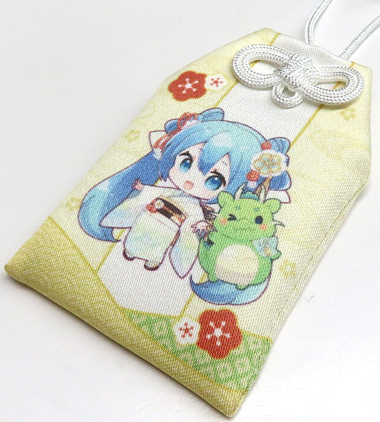 Hatsune Miku Omamori-Style Charm - New Year SHOP 2024 (Caravan, Approx. 45 x 75 mm)