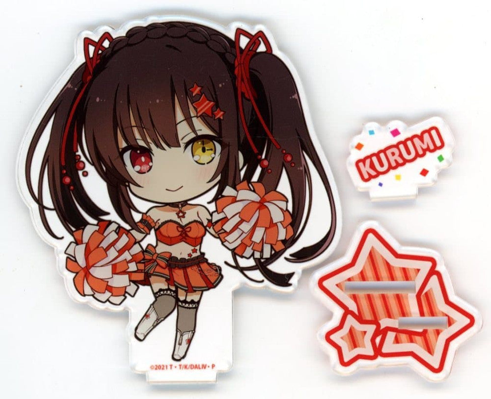 Kurumi Tokisaki Acrylic Stand - Date A Live IV Cheerleader (Approx 9cm, Pre-owne