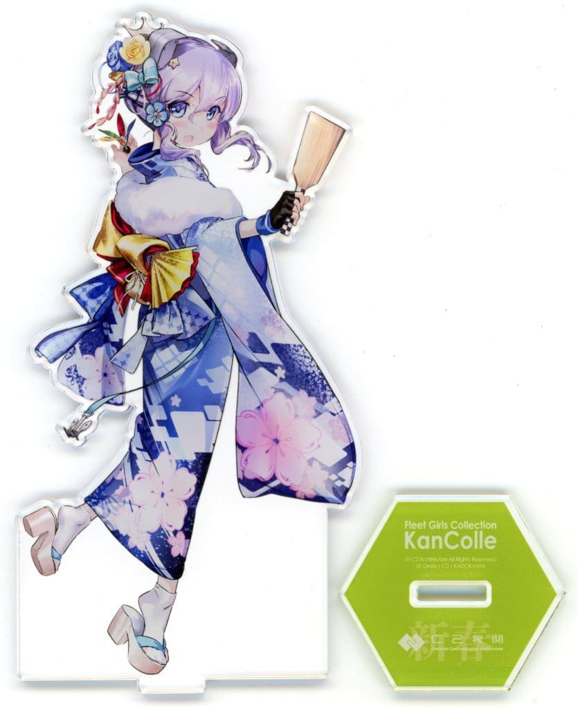 Kantai Collection Official New Year Acrylic Stand 2024