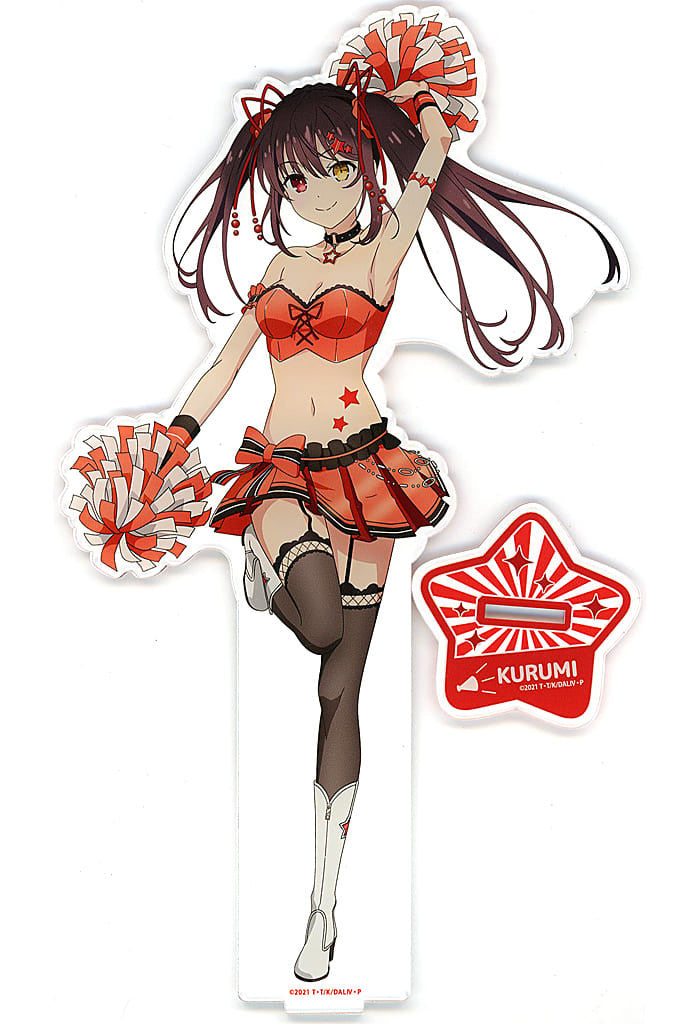 Kurumi Tokisaki BIG Acrylic Stand (Cheerleader Ver.) - Date A Live IV Pop-Up Sho