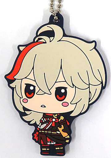 Kaedehara Kazuha Choconoko Rubber Keychain - Genshin Impact