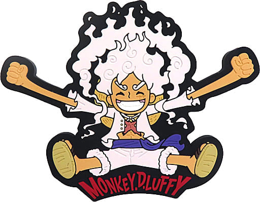 Monkey D. Luffy Rubber Magnet Hook from One Piece New Four Emperors Ichiban Kuji I Prize, BANDAI SPIRITS