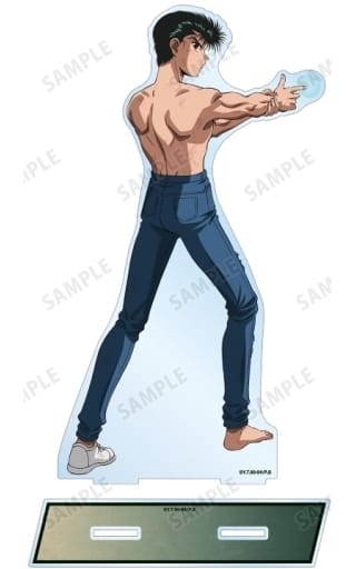 Yusuke Urameshi (Fighting Back Ver.) Extra-Large Acrylic Stand - Yu Yu Hakusho - Approx. 21.3 x 11.9 cm (Pre-owned)