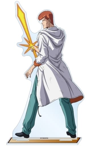 Kazuma Kuwabara (Fighting Back Ver.) Extra-Large Acrylic Stand - Yu Yu Hakusho - ARMA BIANCA - Approx. 21.3 x 11.9 cm (Pre-owned)