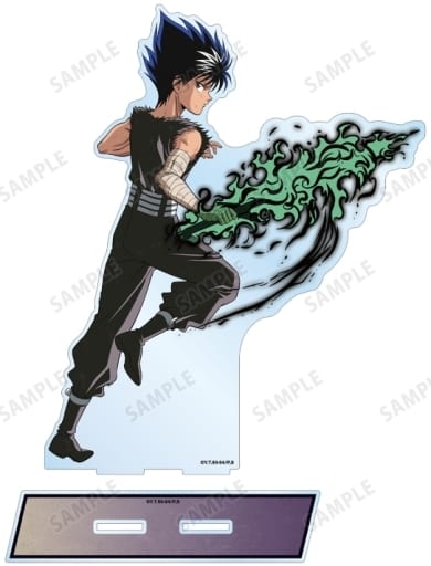 Hiei Acrylic Stand - Yu Yu Hakusho - ARMA BIANCA - Approx. 21.3 x 11.9 cm (Pre-owned)