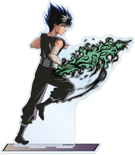 Hiei Acrylic Stand - Yu Yu Hakusho - ARMA BIANCA - Approx. 21.3 x 11.9 cm (Pre-owned)