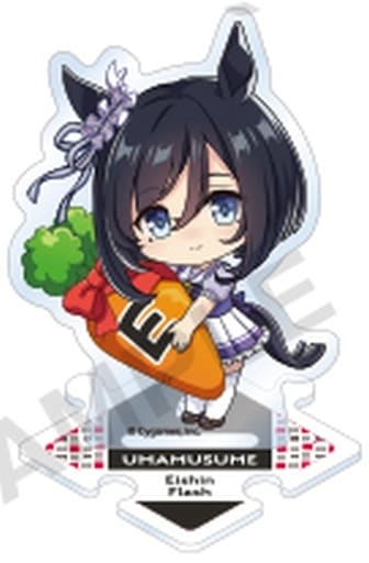 Eishin Flash Acrylic Stand - Umamusume Pretty Derby Trading Tsunagaru Puchi Acrylic Stand Vol.3 (Approx. 59×69 mm) Bushiroad Creative