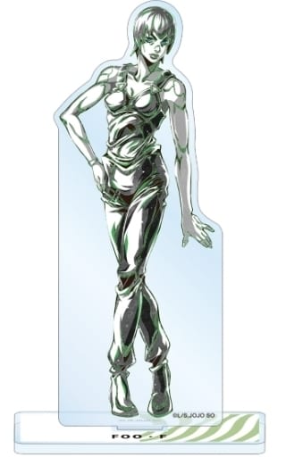 Foo Fighters Ani-Art BLACK LABEL BIG Acrylic Stand - JoJo's Bizarre Adventure (ARMA BIANCA, Approx. 16.3 x 6.2 cm)