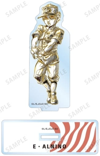 Emporio Alnino Ani-Art BLACK LABEL BIG Acrylic Stand - JoJo's Bizarre Adventure: Stone Ocean (Approx. 16.3 x 6.2 cm) - Pre-owned