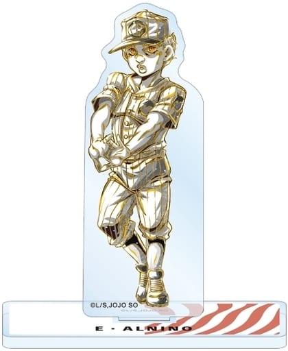 Emporio Alnino Ani-Art BLACK LABEL BIG Acrylic Stand - JoJo's Bizarre Adventure: Stone Ocean (Approx. 16.3 x 6.2 cm) - Pre-owned