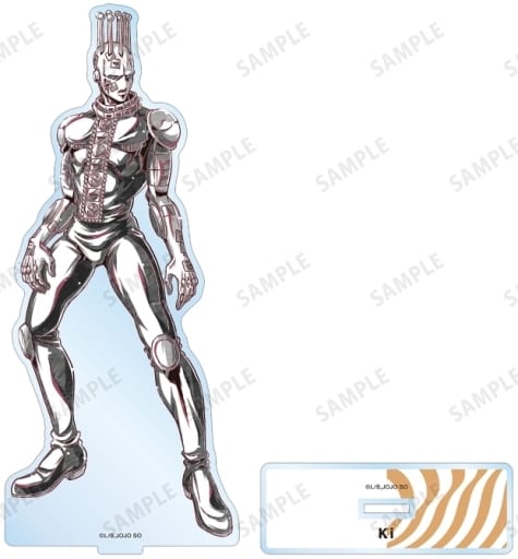 Kiss Ani-Art BLACK LABEL BIG Acrylic Stand - JoJo's Bizarre Adventure: Stone Ocean - ARMA BIANCA - Approx. 16.3 x 6.2 cm (Pre-owned)