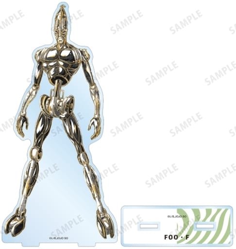 Foo Fighters Ani-Art BLACK LABEL BIG Acrylic Stand - JoJo's Bizarre Adventure: Stone Ocean - Approx. 16.3 x 6.2 cm - Pre-owned