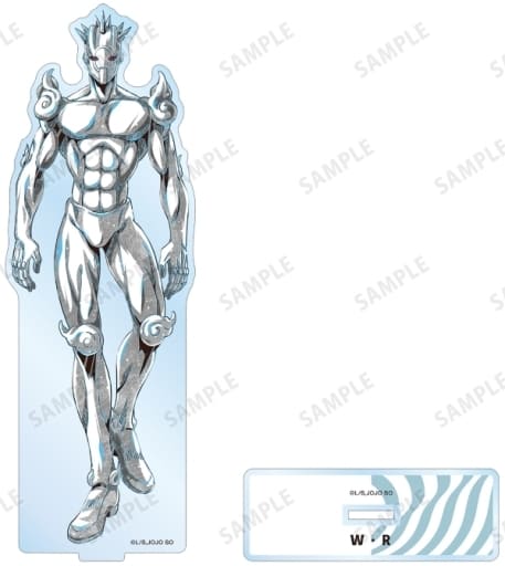 Weather Report Ani-Art BLACK LABEL BIG Acrylic Stand - JoJo's Bizarre Adventure: Stone Ocean (Approx. 16.3 x 6.2 cm) Pre-owned