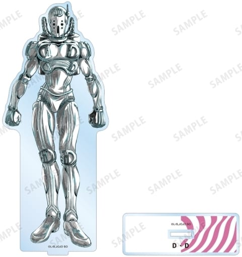 Diver Down Ani-Art BLACK LABEL BIG Acrylic Stand - JoJo's Bizarre Adventure: Stone Ocean (Approx. 16.3 x 6.2 cm, Acrylic, Pre-owned, ARMA BIANCA)