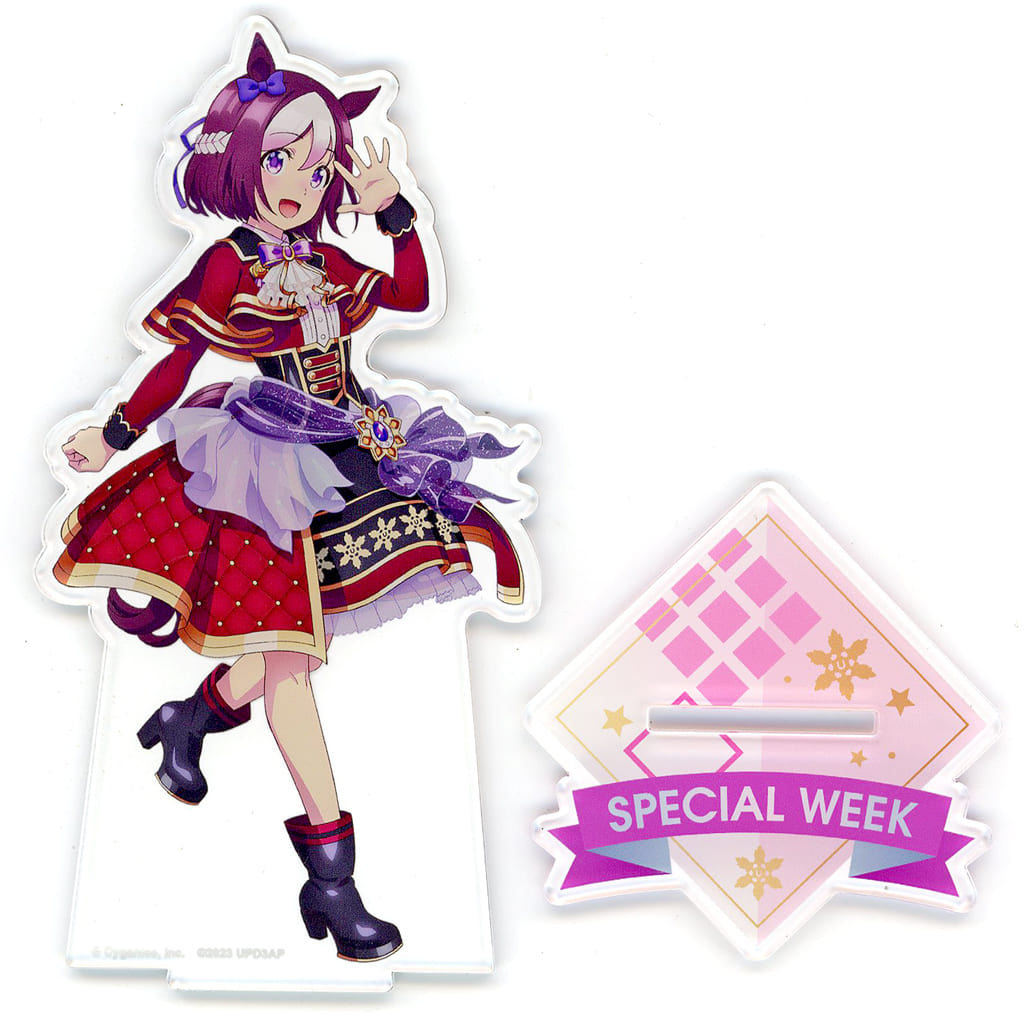 Special Week Official Acrylic Stand (Notes of Grandeur Ver.) - Umamusume Pretty Derby 5th EVENT ARENA TOUR GO BEYOND MEMORIAL RECORD -YELL- (Cygames, Pre-owned)